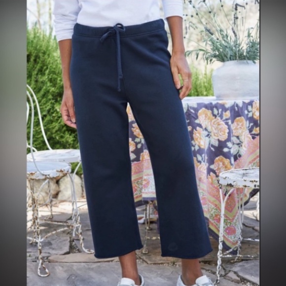 Frank & Eileen Catherine Favorite Sweatpants British Navy M - Picture 1 of 5